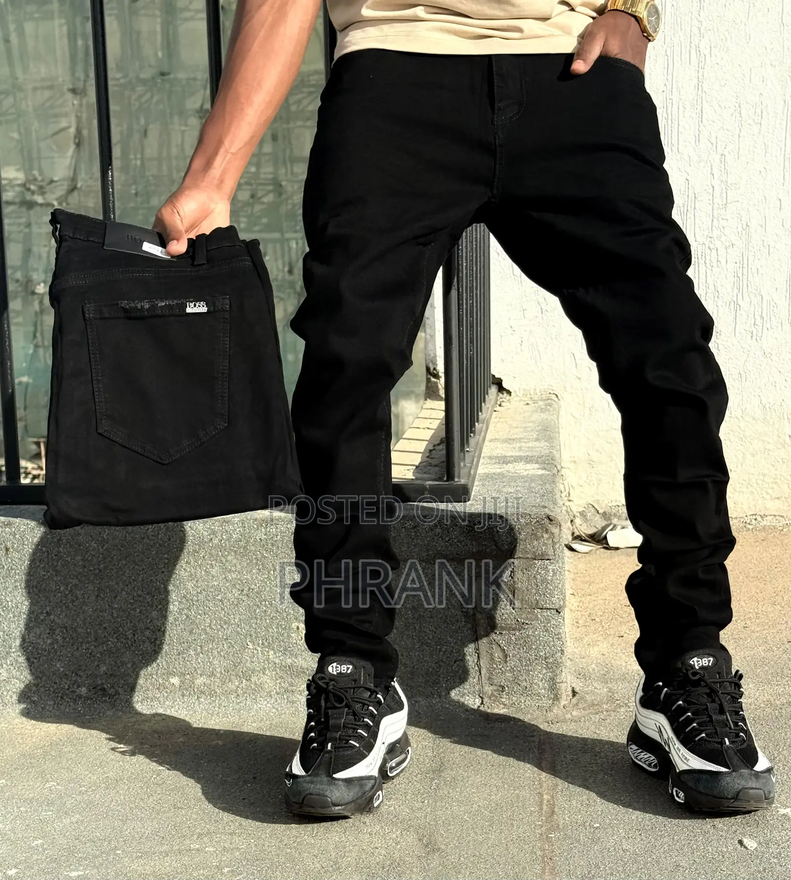 Quality Black Non-Fade Jeans