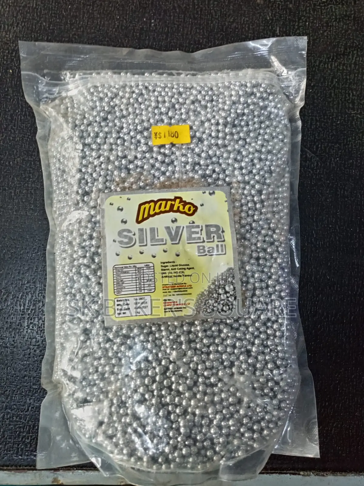 Silver Sugar Ball