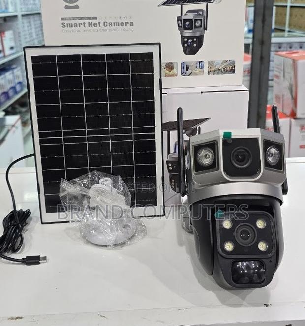 V380 Pro Dual Lens 4gsimcard Solar PTZ Security Cameras V380 Wifi