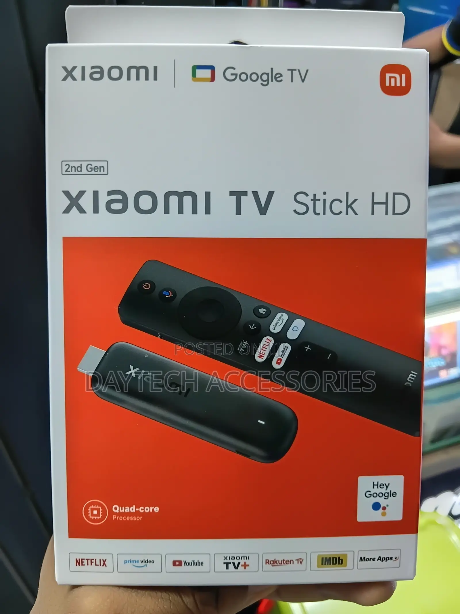 Xiaomi Tv Stick 2nd Generation Streaming Media Player Ultra Hd.
