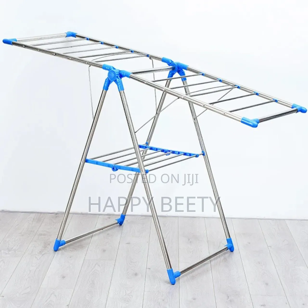 *Heavy Duty Big Size Portable Stainless Steel Cloth Drying Rack