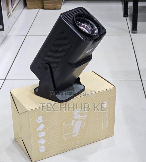 Hy320 Smart Mini Projector With Android 13 and Netfilx - thumbnail 2