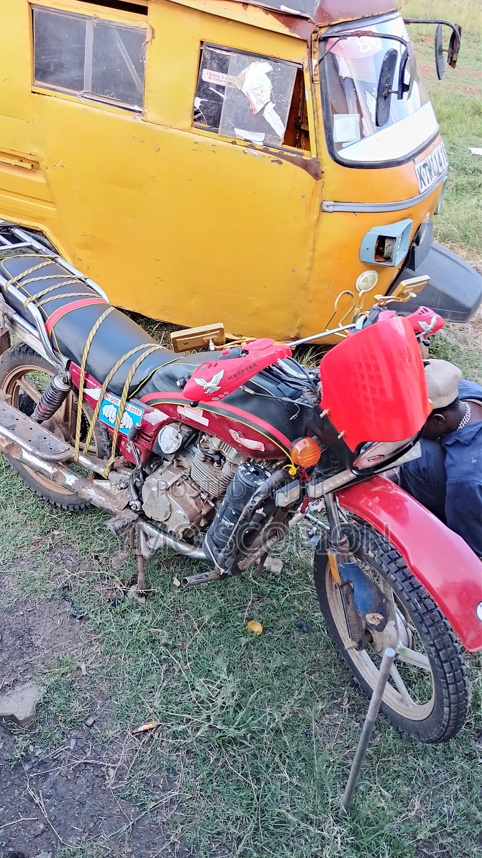 Motorcycle 2013 Red