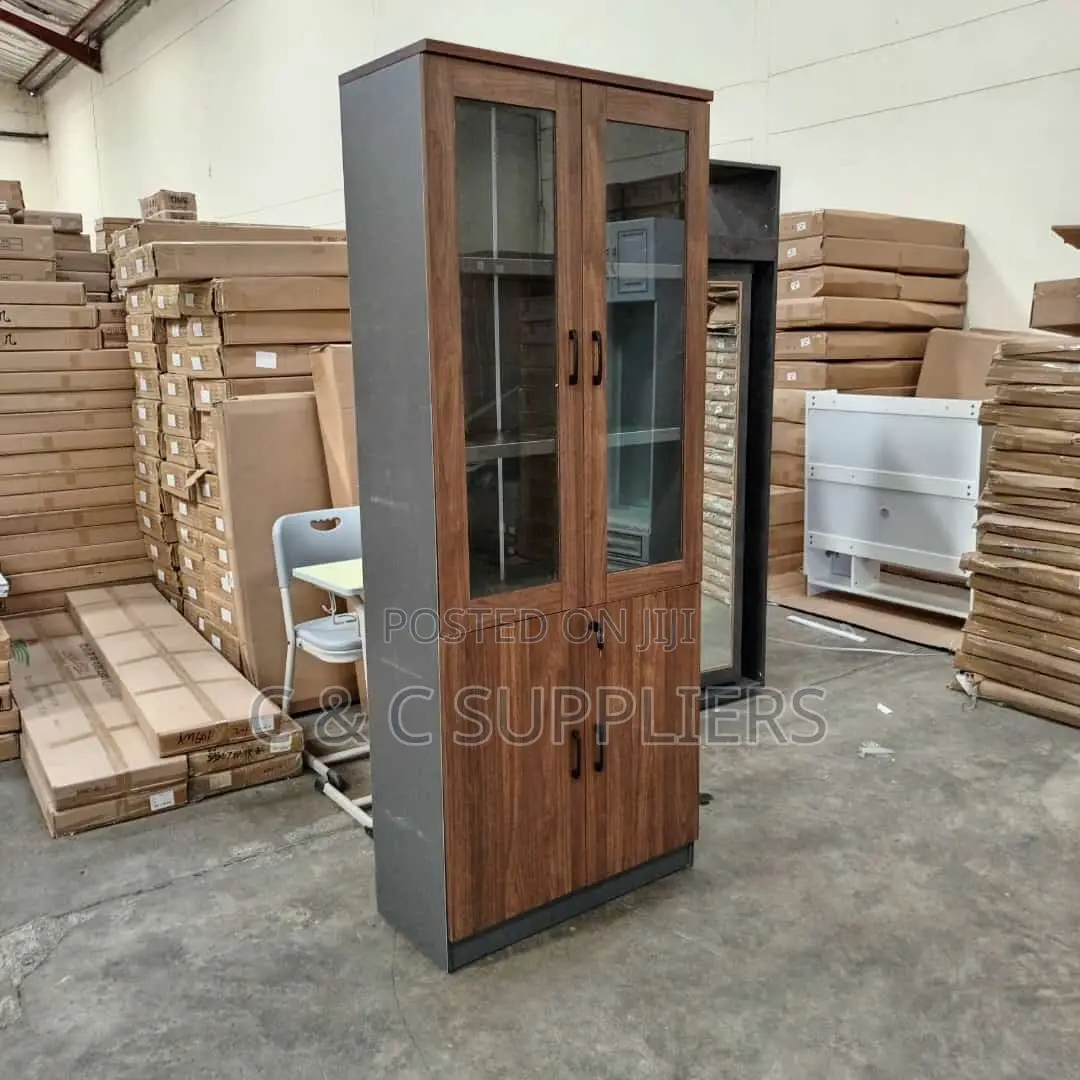 2-Door Wooden Executive Cabinet