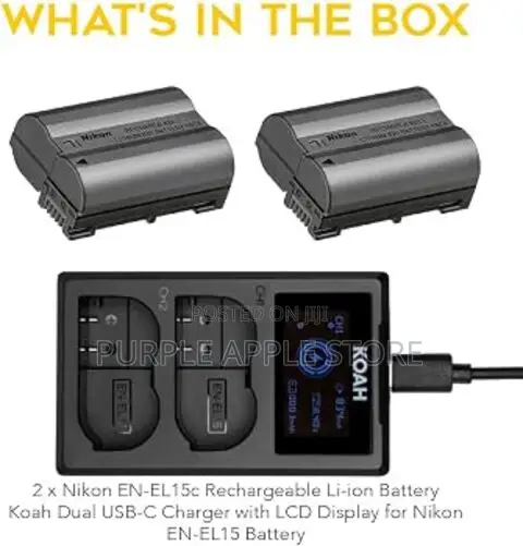 Newell en-El15 Charger FDL-Usb-C Dual Channel