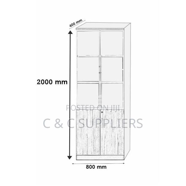 2-Door Wooden Executive Cabinet - thumbnail 2