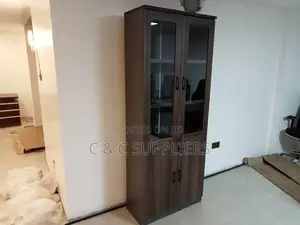 2-Door Wooden Executive Cabinet