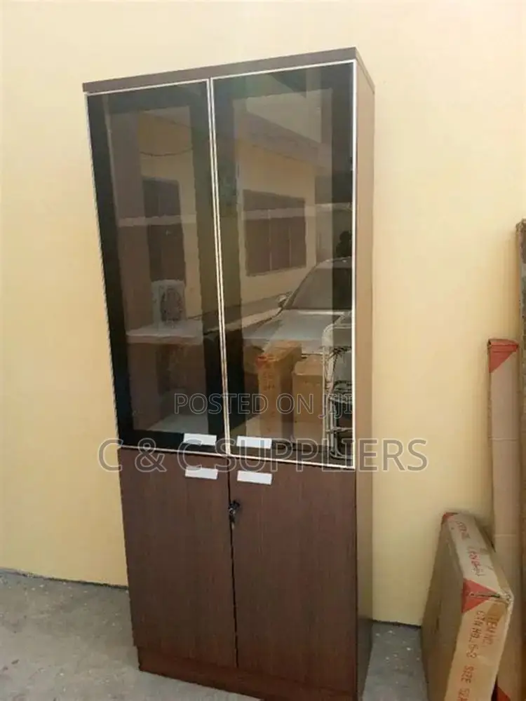 2-Door Wooden Executive Cabinet