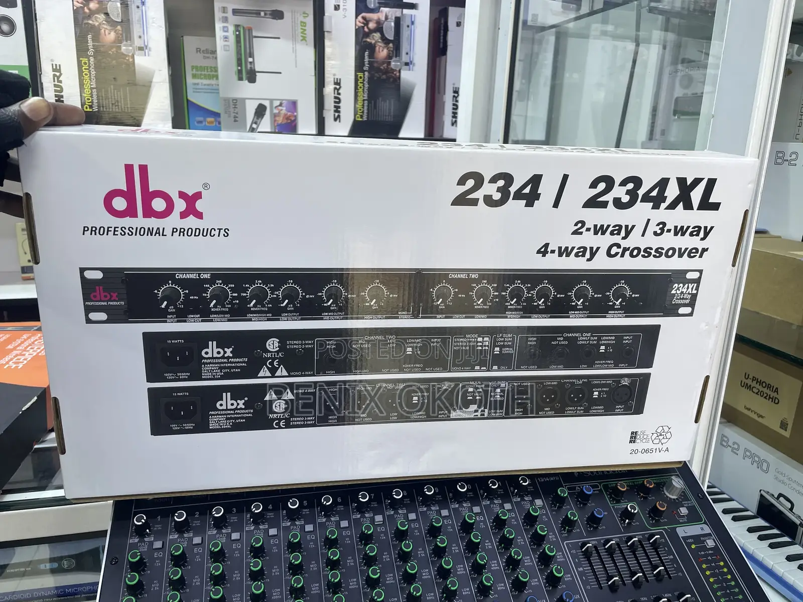 DBX 234xl Stereo 4-Way Crossover