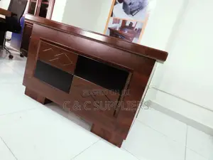 Modern Executive Desk With Drawers-120cm
