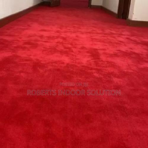Executive Red Delta Carpet