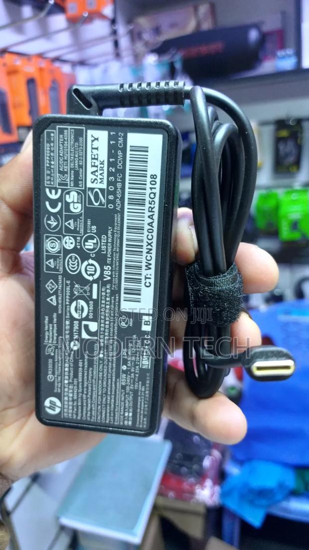 Original Hp Usb-C Type-C 65w Fast Laptop Charger Adapter