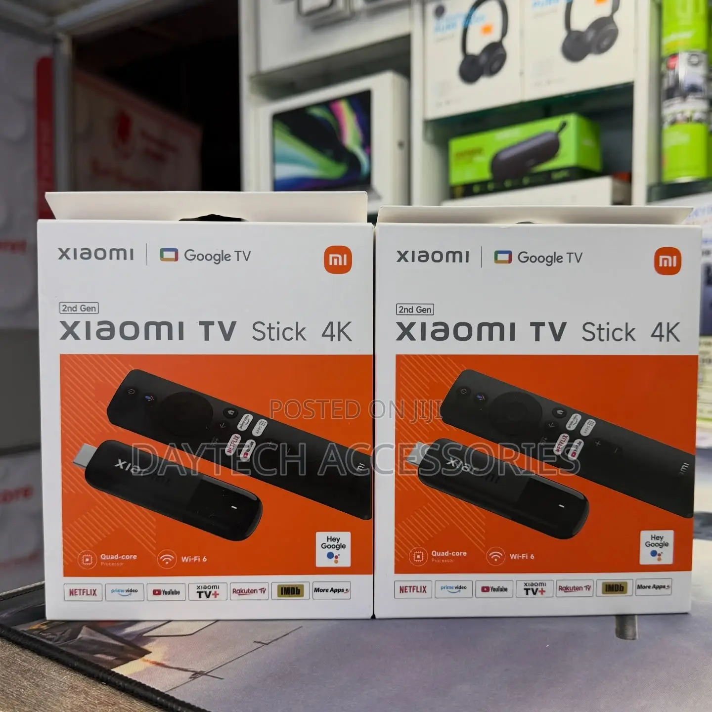 Mi Tv Stick (2nd Gen) With Google Tv – Uhd 60fps Hdr10+ - Black