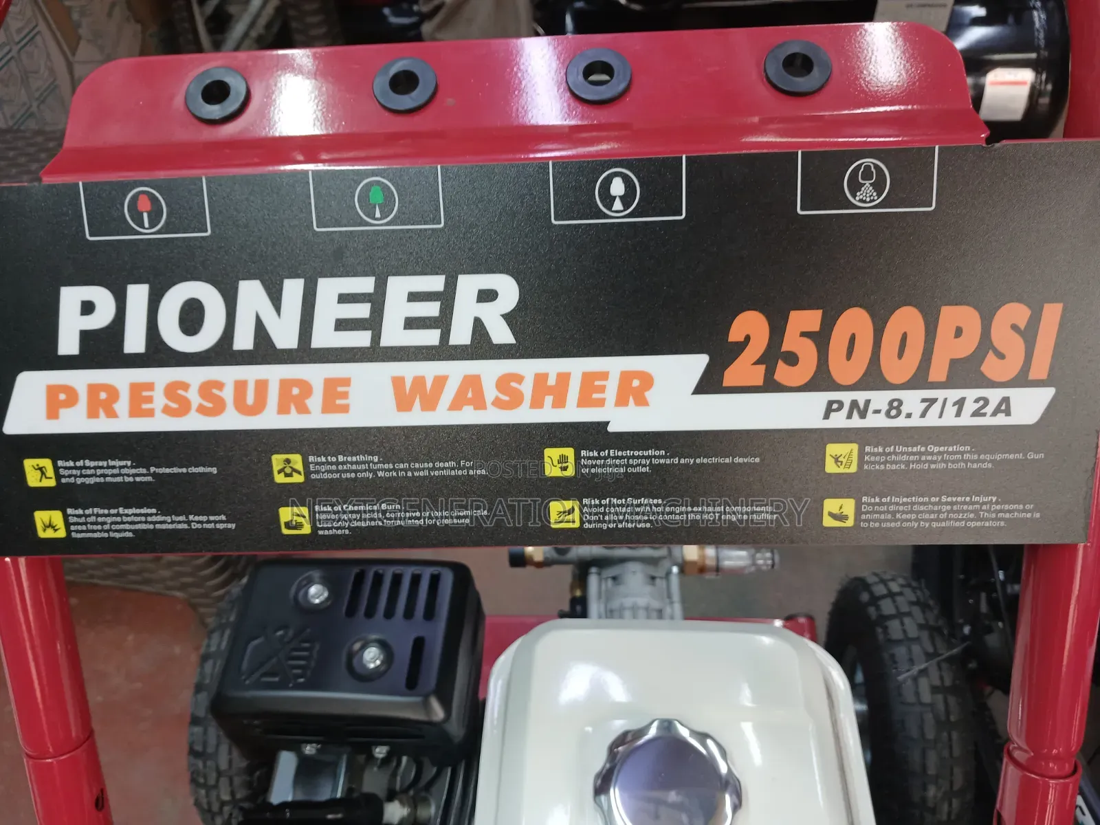 Pioneer 2500 Psi Pressure Washer