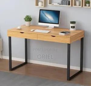Office Desk : Office Study Desk With 2-Storage Drawers