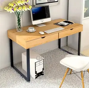Office Desk : Office Study Desk With 2-Storage Drawers
