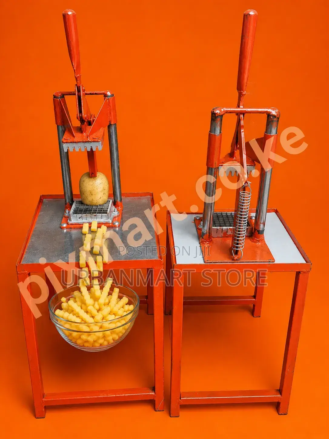 Manual Chips Cutter – Stainless Steel Potato Slicer