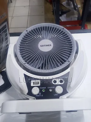 Rechargeable 6" Soar Fan With Light