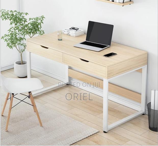 Office Desk : Office Study Desk With 2-Storage Drawers - thumbnail 8