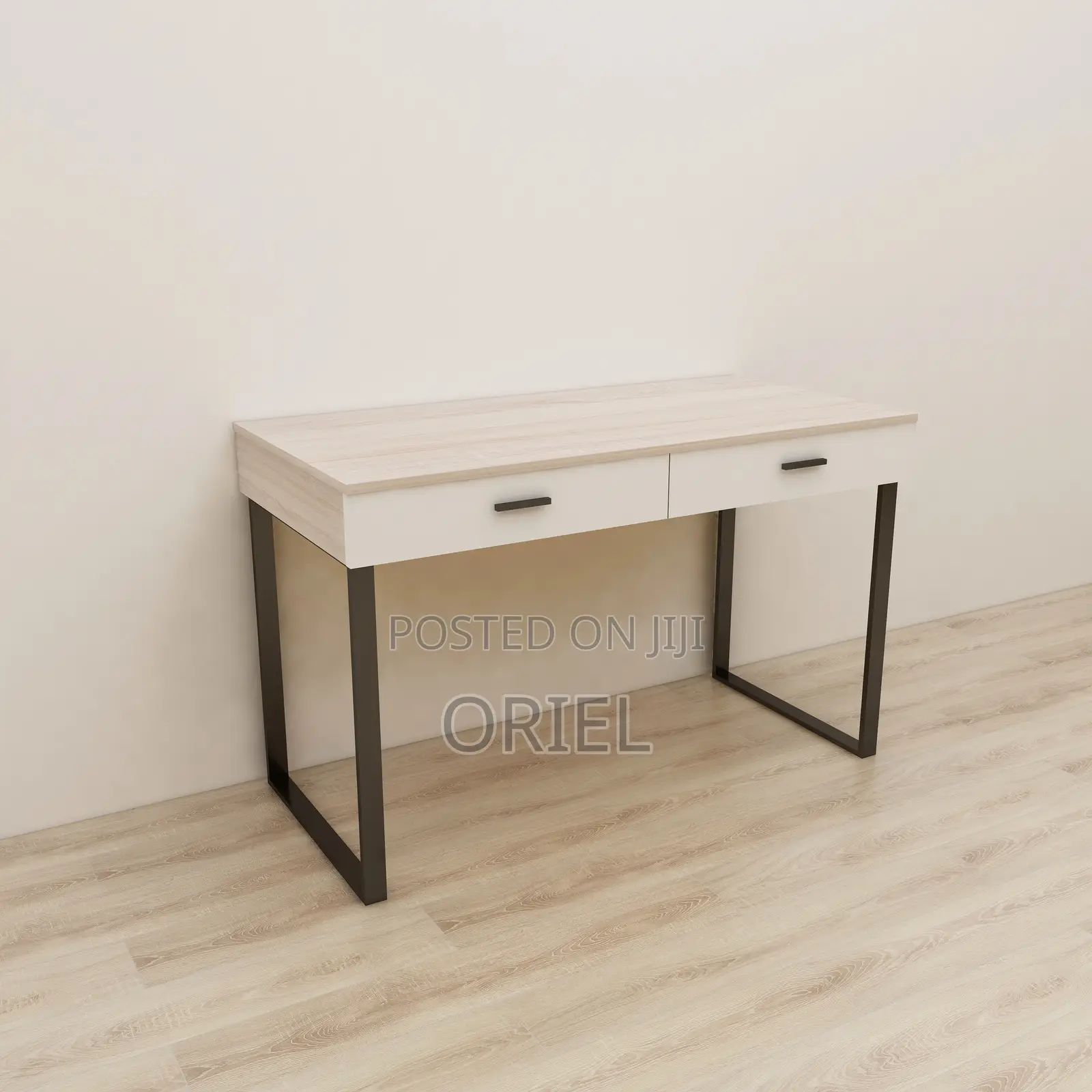 Office Desk : Office Study Desk With 2-Storage Drawers