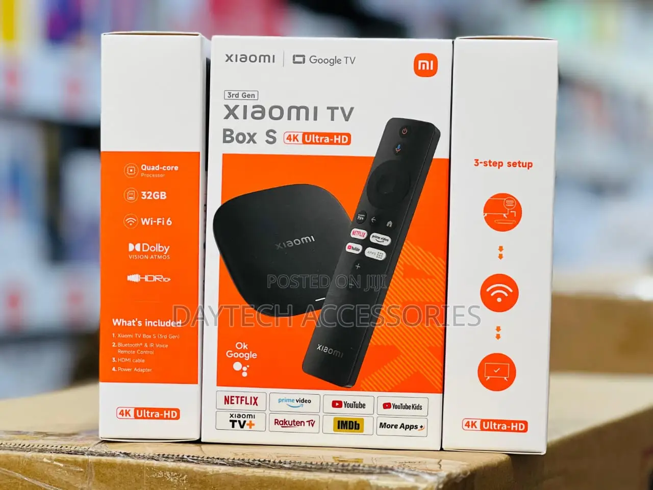 Xiaomi Tv Box S (3rd Gen) Google Tv Ultra – Global Version Wi-Fi 6