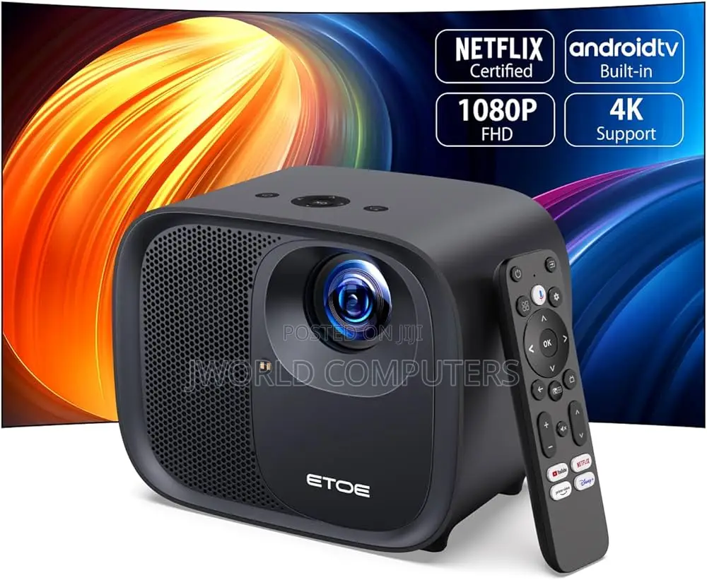 Etoe E3 Pro Laser Smart Projector, Full Hd, 1920 X 1080
