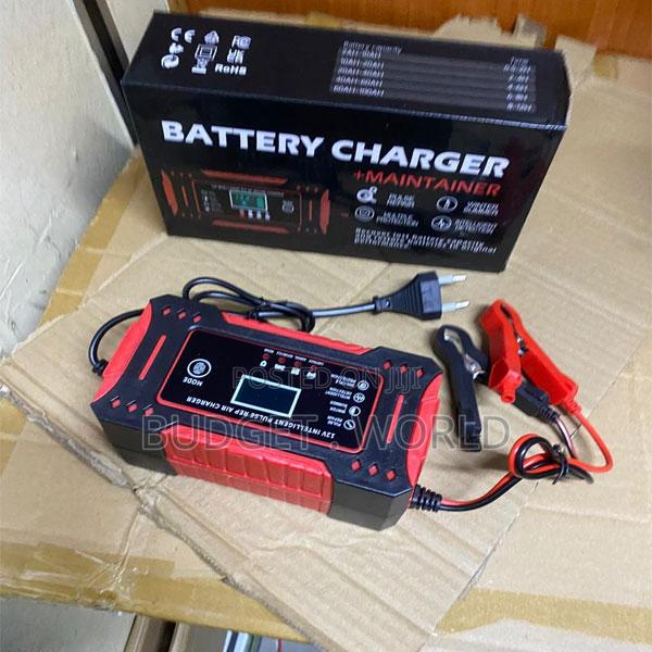 12v 6a Digital Battery Charger – Smart Trickle Charger for Cars Moto