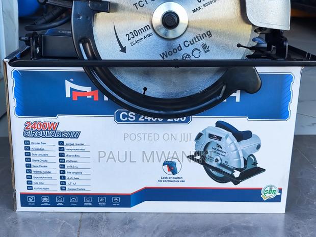 Professional Maxmech 230mm Circular Saw – 2400w Power