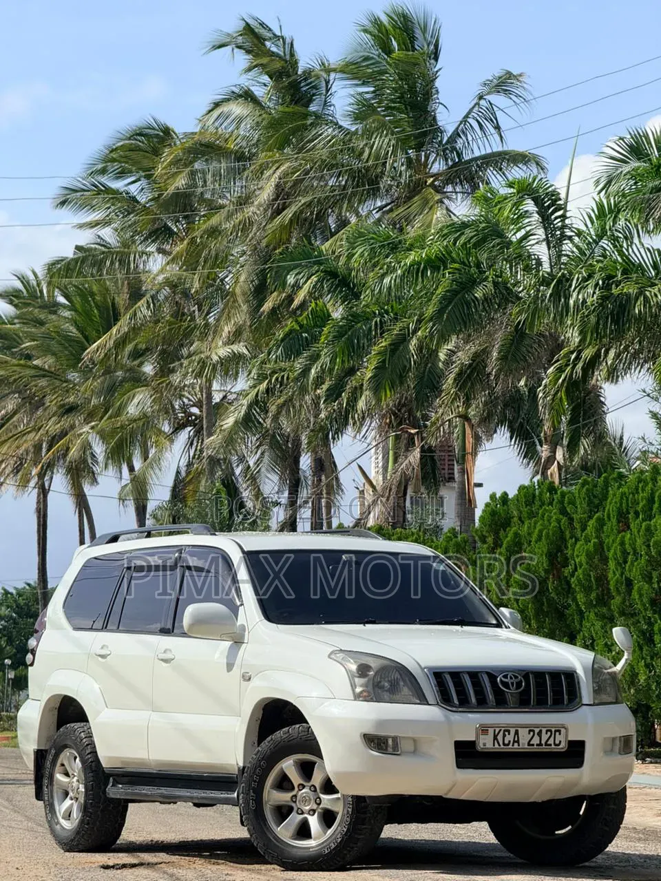 Toyota Land Cruiser Prado 2007 White
