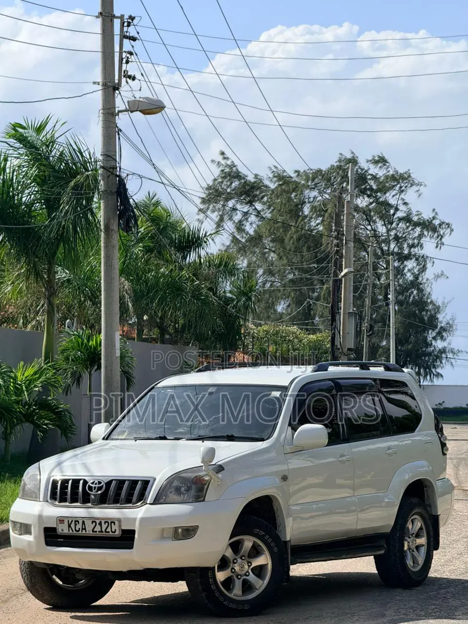 Toyota Land Cruiser Prado 2007 White