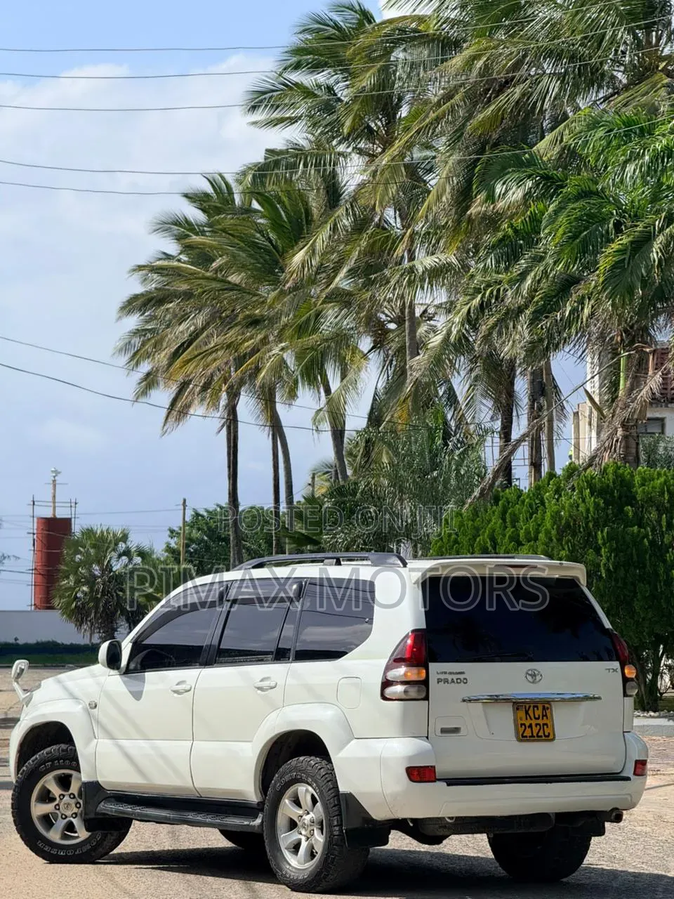 Toyota Land Cruiser Prado 2007 White