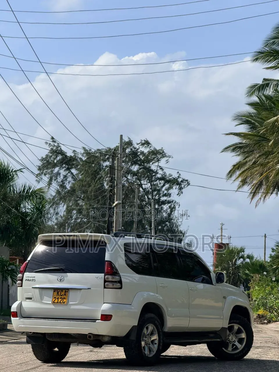 Toyota Land Cruiser Prado 2007 White