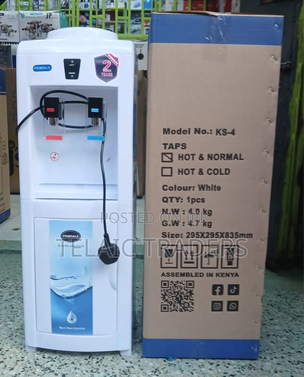 Primdale Hot and Normal Water Dispenser Ks4