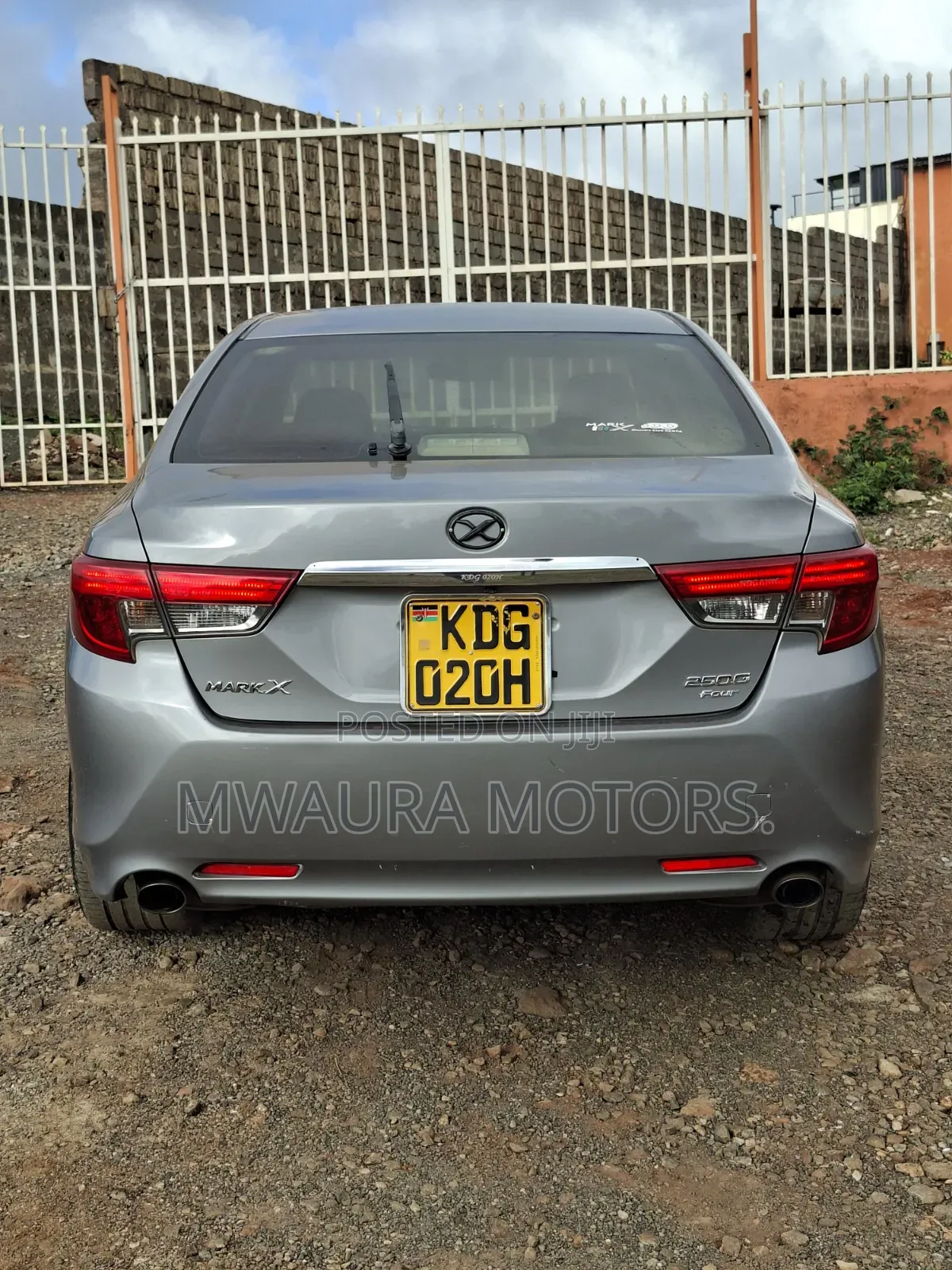 Toyota Mark X 2014 Gray