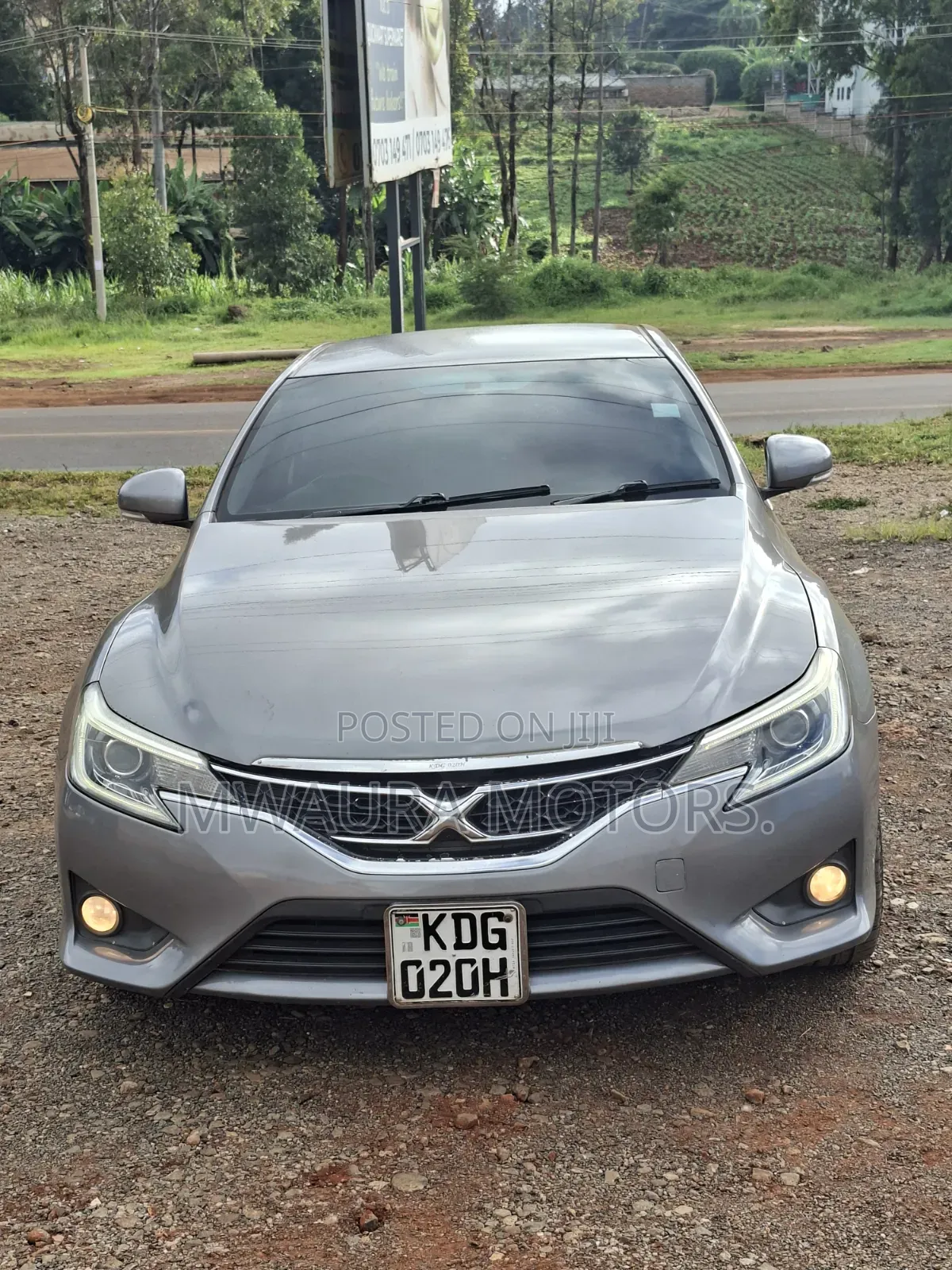 Toyota Mark X 2014 Gray