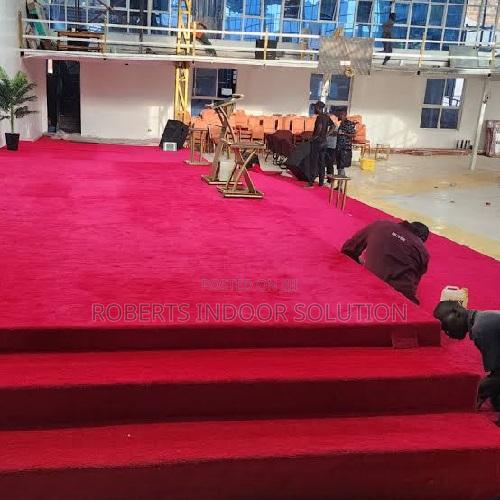Red Altar Floor Carpet
