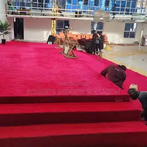 Red Altar Floor Carpet