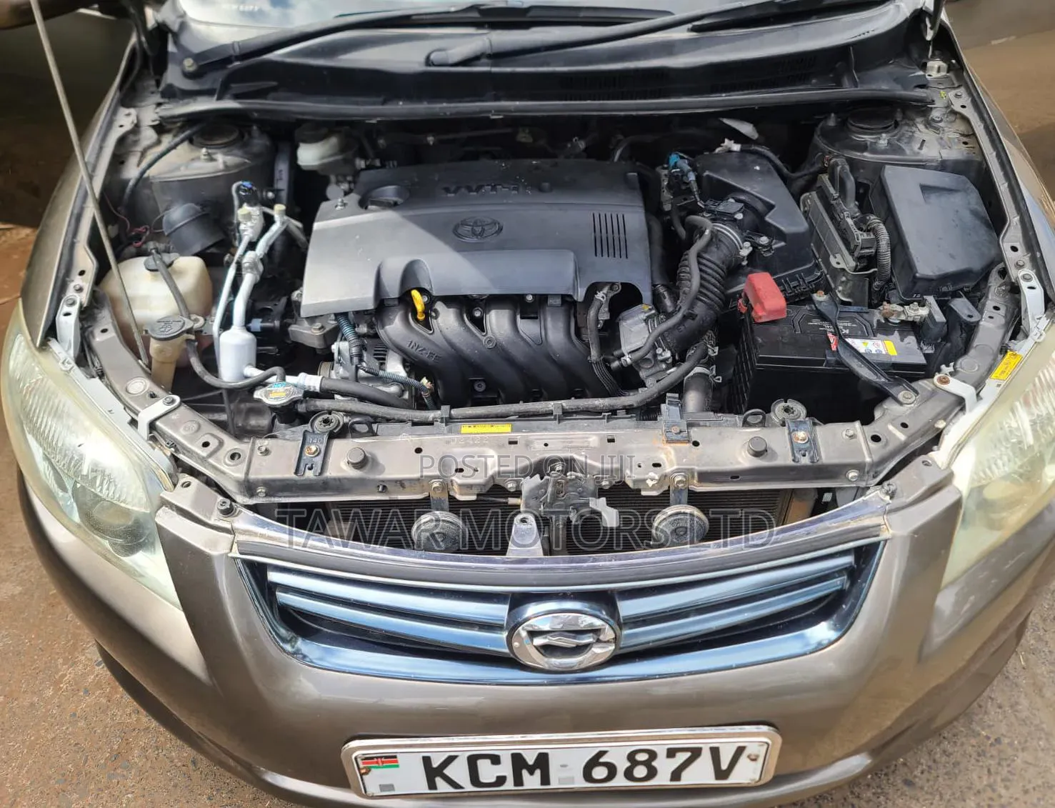 Toyota Corolla Fielder 2010 Gray