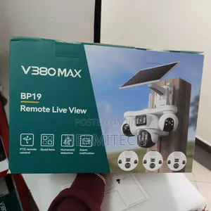 Outdoor 5lens CCTV Cameras Solar Powered PTZ Security Camera