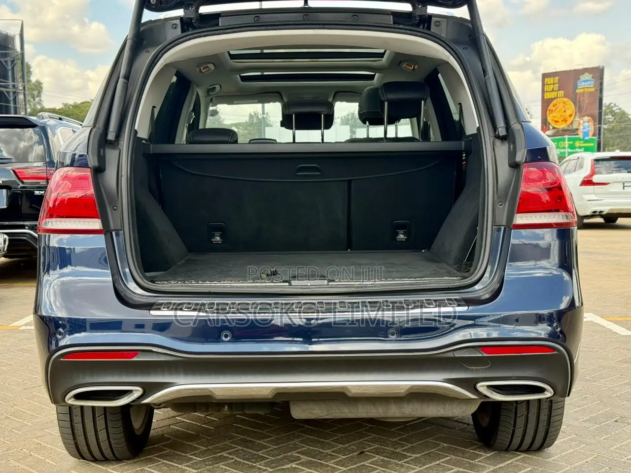 Mercedes-Benz GLE-Class GLE 350d 4MATIC 2016 Blue