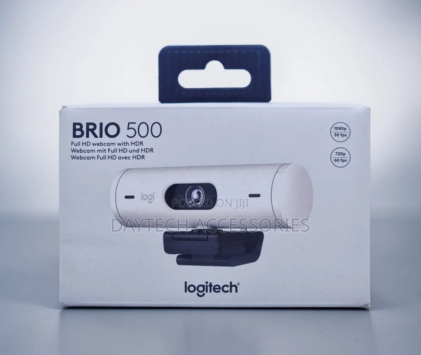 This Is a Logitech Brio 500 Full Hd Webcam - Black