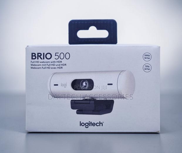 This Is a Logitech Brio 500 Full Hd Webcam - Black - thumbnail 2