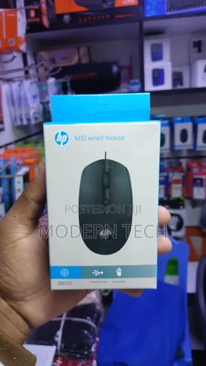 Hp M10 Wired Usb Mouse – 3 Button Optical Mouse
