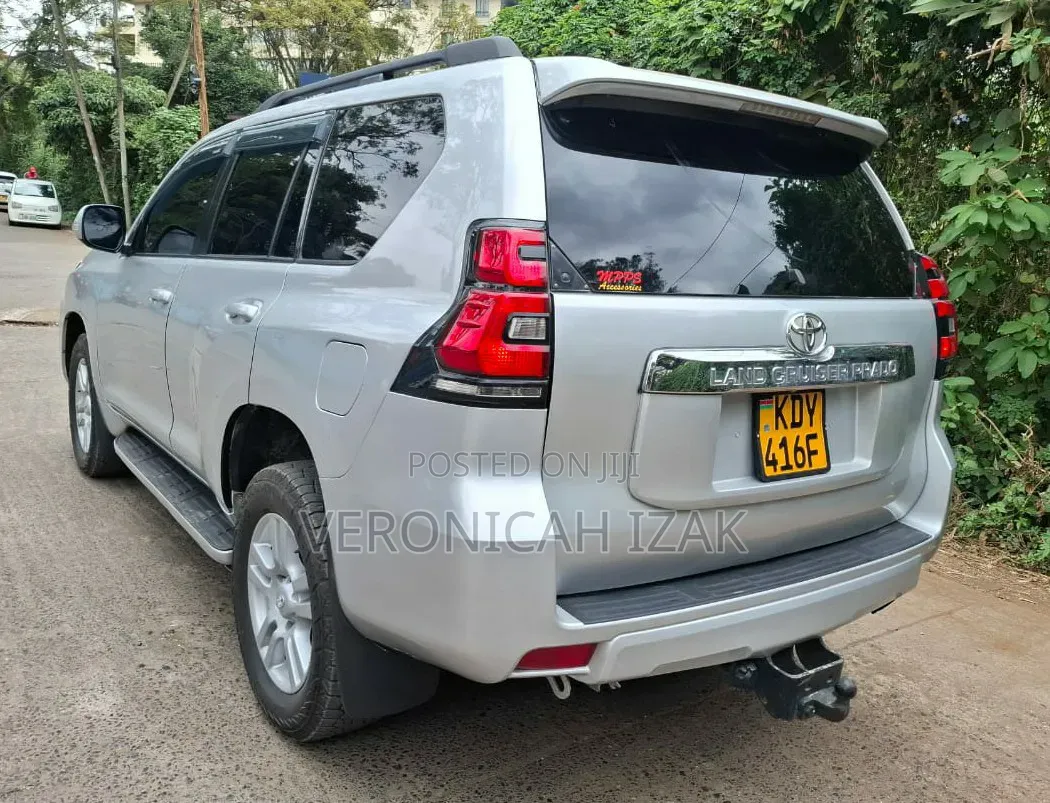 Toyota Land Cruiser Prado 2010 Silver