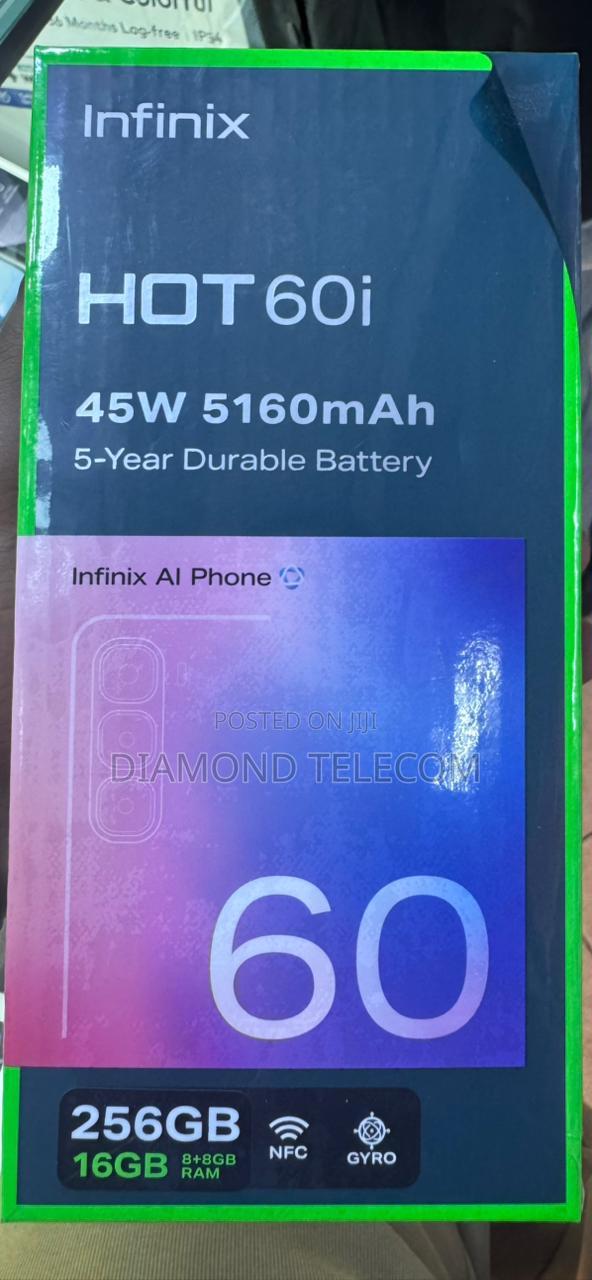 New Infinix Hot 60i 128 GB