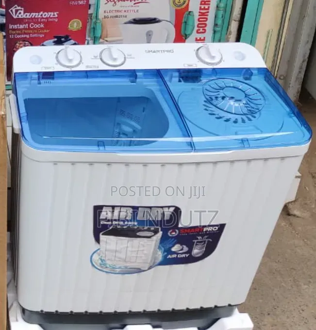 Smartpro Semi Automatic Washing Machine Twin Tub 8kg