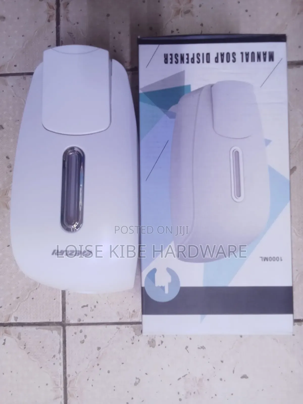 Manual Soap Dish Available