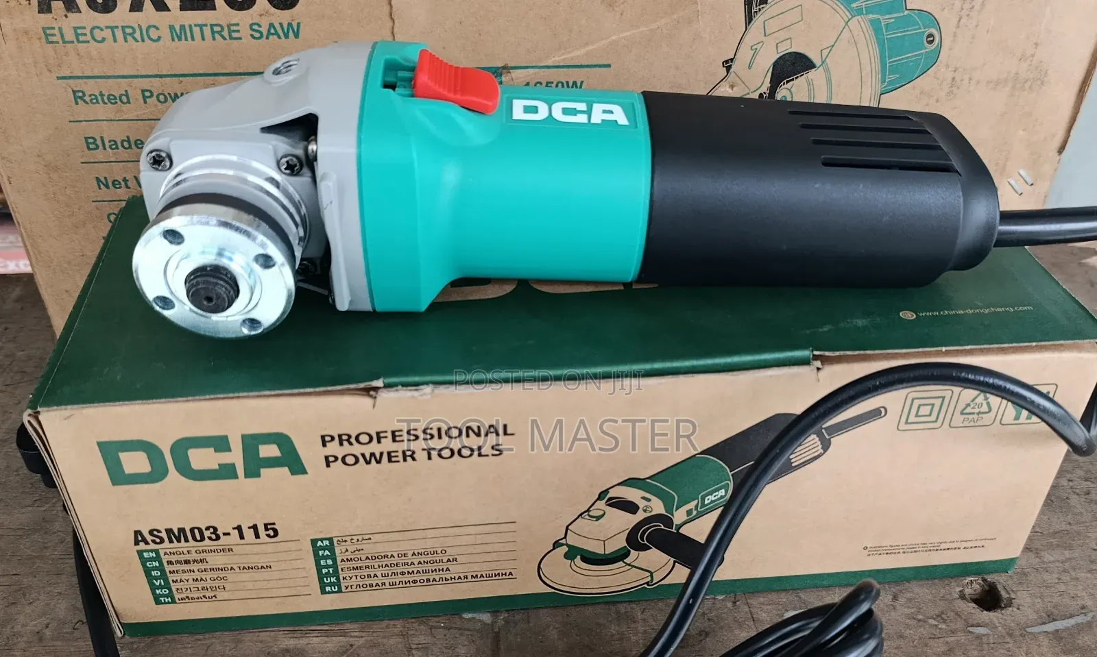 850 Watts Electric Angle Grinder/850 Watts Dca Angle Grinder 4"