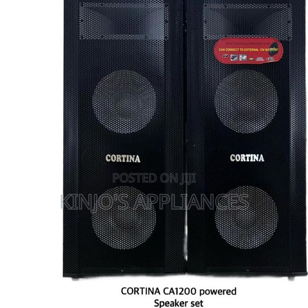 Cortina Ca1200 Powered Speaker Set 1200w