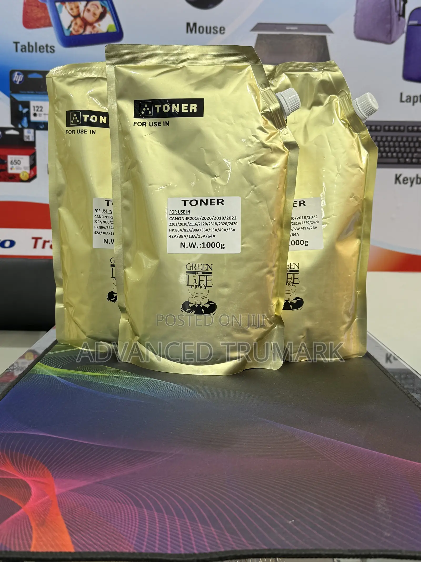 Hp/Canon Toner Powder(Universal)1,000g